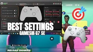 UPDATED BEST GameSir G7 SE Fortnite Settings (AIMBOT Accuracy + Smooth Edits) 🎯🔥