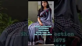 Kargil handloom cotton saree..#saree #cottonsarees #viralvideo #trending #ytshorts