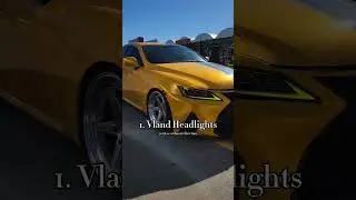 ТОП-3 МОДЫ - LEXUS IS250/IS350 (бюджетный стартовый пакет)