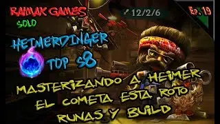 | HEIMERDINGER TOP S8 | NUEVAS RUNAS CON EL COMETA | REVENTANDO LA LINEA | GAMEPLAY EN ESPA&Ntilde;OL |