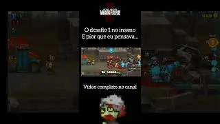 o Desafio 1 do local 9 no insano &eacute; pior que eu pensava... #gameplay #jogos #deadaheadzombiewarfare