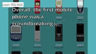 First Mobile Phone & Mobile History in Hindi #mobile #first #history #revolution #hindi