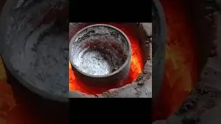 Casting Furnace  #casting #experiment #metalcasting #viralvideo #shorts