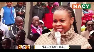 Muthoni Wakirumba cheered in murang'a for defending 