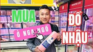 Đi mua đồ nhậu ở Nga