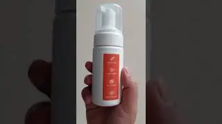 Nua Foaming Intimate Wash 100ml #Unboxing #Texture