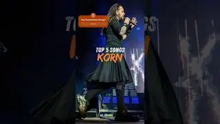 Korn&rsquo;s top 5 songs from Spotify.#top5 #korn #spotify #numetal Follow and Share favorite Korn songs