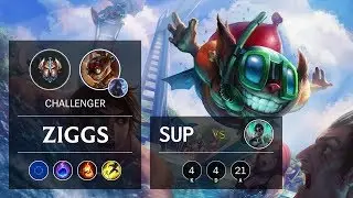 Ziggs Support vs Karma - EUNE Challenger Patch 10.2