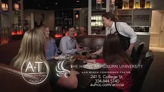 Come enjoy A&middot;T inside The Hotel at Auburn University!