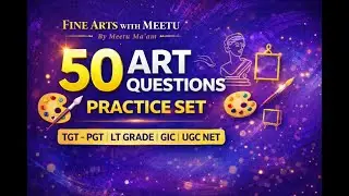 #FineArts#FineArtsTestSeries#ArtEducation#ArtHistory#IndianArt#WesternArt#BFA#MFA#UGCNETArts#ARTEXAM