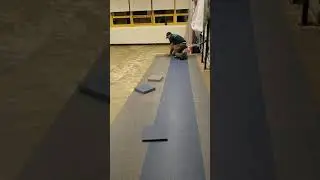 VCT - Vinyl Tile installation in a NYC school