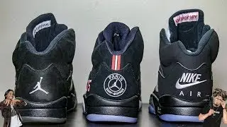 AIR JORDAN 5 ПАРИ СЕН-ЖЕРМЕН ПСЖ ОБЗОР