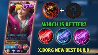 BEST RETRIBUTION FOR JUNGLE X.BORG!! | X.BORG BEST BUILD - MLBB
