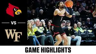 Louisville vs. Wake Forest Game Highlights | 2025-26 ACC Men's Basketball