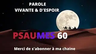 psaumes 60