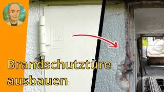 Brandschutztüre mit Stahlzarge ausbauen