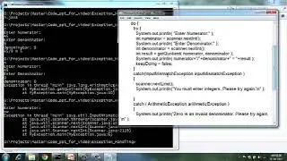 Java Exception Handling