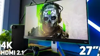 Лучший игровой монитор 4K HDMI 2.1 | BenQ Mobiuz EX2710U | Xbox Series X / PS5