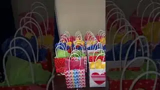 Kids Classmate Mini Valentine Gift Bags ❤️