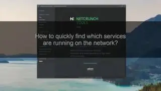 How to quickly find out which services are running on the network