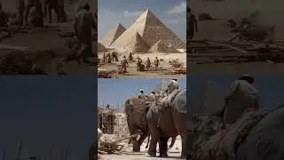 Rise of the Builders AI&rdquo;Egypt 🔖 #PyramidBuilders #AncientEgypt #HistoryMystery #EpicCreation #AIReel