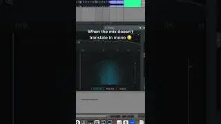 when the mix doesn't translate in mono... #shorts