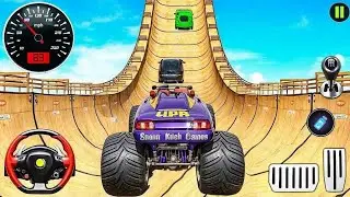 Mega Ramp Challenge! 🤯 Super Crazy GT Monster Truck Racing Stunts | Android Gameplay