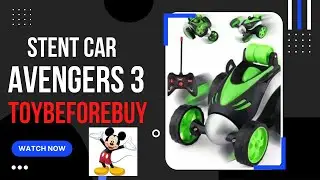 Remote Control Stunt Car Vs Stunt Car - Avengers 3 | toy before buy | 03054669267