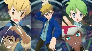 Observing battles with Molayne (Kanto Champion Stadium, Legendary Arenas) [Pokemon Masters EX]