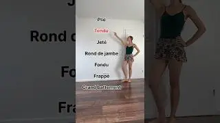 How to do BATTEMENT TENDU✨ #shorts