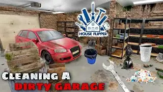 CLEANING A DIRTY GARAGE | HOUSE FLIPPER GAMEPLAY HINDI URDU @PakUniquegamers