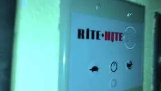 Rite-Hite HVLS Fan in a room at a 24hr Fitness