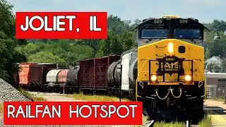 JOLIET, IL A RAILFAN HOTSPOT
