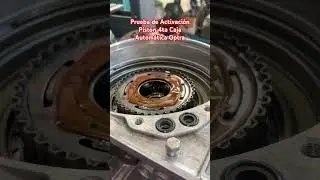 Prueba de activaci&oacute;n de pist&oacute;n del tambor de 4ta de caja autom&aacute;tica de Optra ZF4HP16