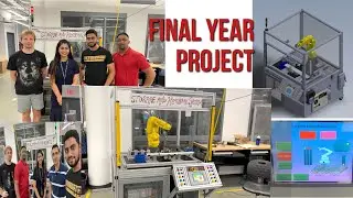 Storage And Retrieval System by Fanuc Robot||Electromechanical Engineering|| Humber College