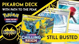 PikaRom Deck With Path To The Peak Is NASTY in Chilling Reign (Pokemon TCG)