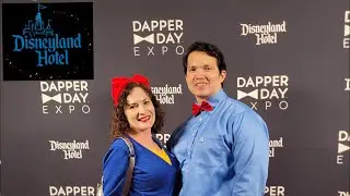 Dapper Day expo at the Disneyland Hotel! Exploring the expo hall & Downtown Disney! Join us for fun!