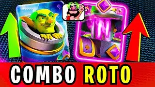 Jugadores TOP Abusan de Este Combo ROTO con Horno Evolución | Clash Royale