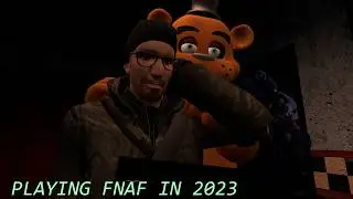Впервые сыграю в FNAF 1 в 2023 году.