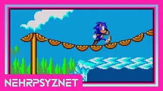 The Upstream Journey - Bridge Zone Act 02 Sonic the Hedgehog 1991 Master System Playthrough