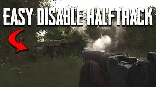 Howto Disable a Halftrack with a GRENADE - Hell Let Loose