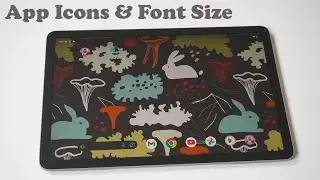 Google Pixel Tablet - How To Make App Icons Smaller / Larger & Font Size