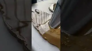 REMOVING BUBBLES FROM RESIN USING A BLOW TORCH