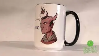 15 Oz Tea Fling Male Mug 360 Rotation Video By Level1Gamers.