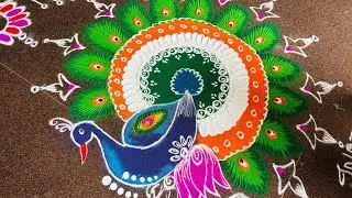 DIY Rangoli Magic: Easy Independence Day Design Tutorial