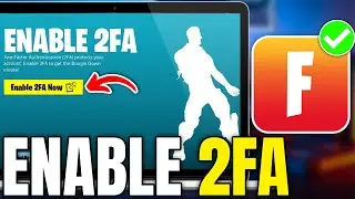 How to Enable 2FA on Fortnite (2025) | Turn On Fortnite Two Factor Authentication