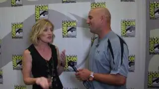 Kirsten Nelson (Chief Karen Vick) interview for PSYCH at Comic Con 2010