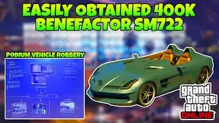 The Podium Vehicle Robbery - Benefactor SM722 - GTA Online