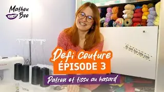 Défi couture #3 : on choisit au hasard un patron & un tissu de mon stock