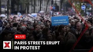 Paris Protest LIVE: Thousands Rally in Paris Against Racism & for Gaza | News X World Live